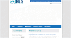 Desktop Screenshot of mobiusconsortium.org